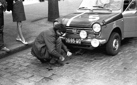 Maciej Jasiński i Joanna Jasińska – Honda N 600.
